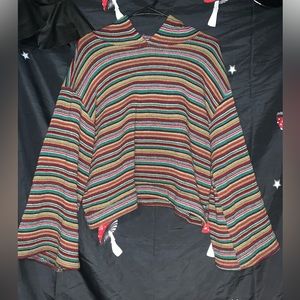 Earthbound Knitted Crop Hoodie